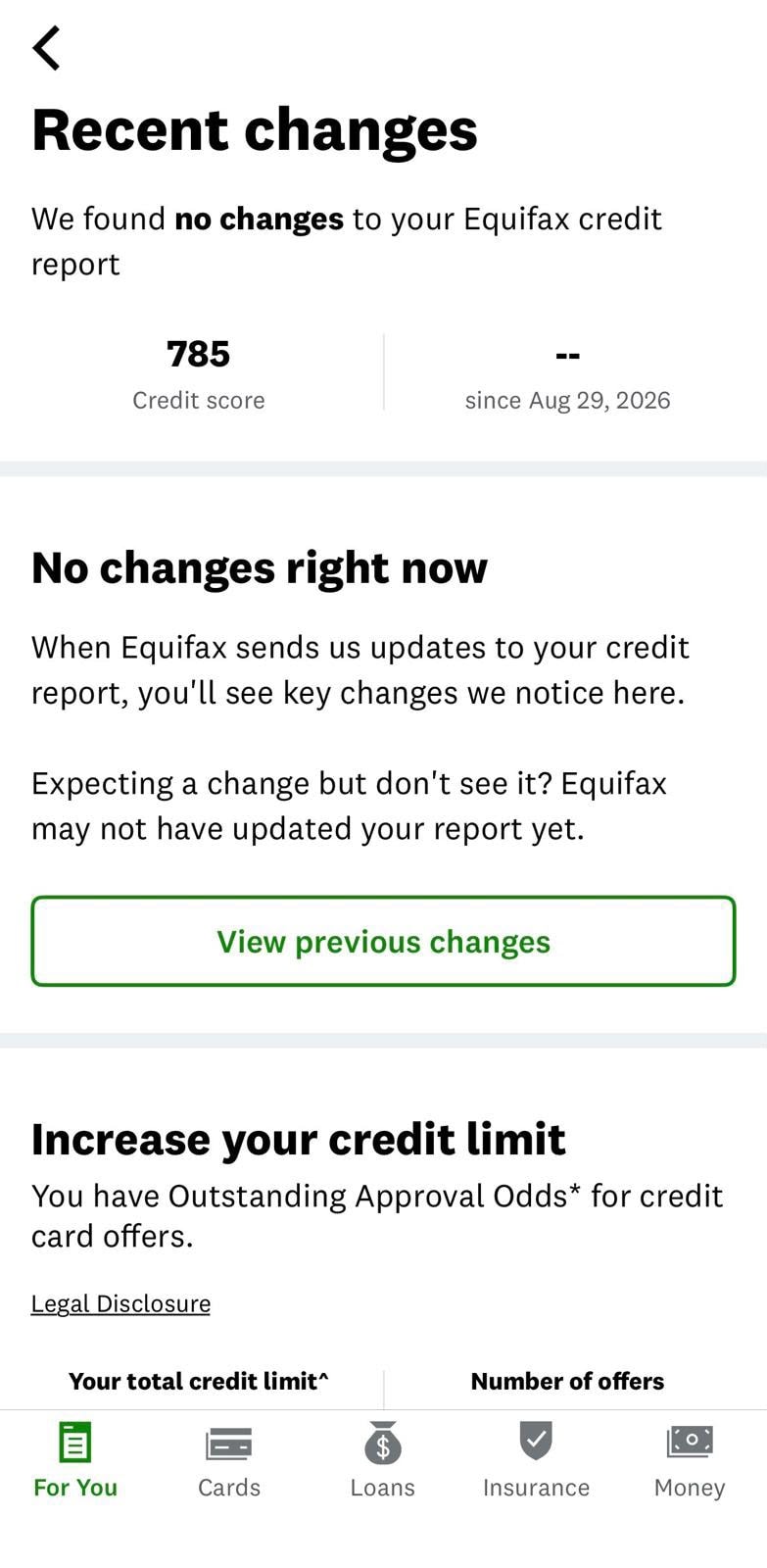 Reporte de crédito real — TransUnion 804